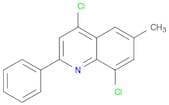 Quinoline, 4,8-dichloro-6-methyl-2-phenyl-