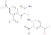 Propanamide, 2,3-bis[(2,4-dinitrophenyl)amino]-