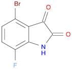 4-Bromo-7-fluoroindoline-2,3-dione