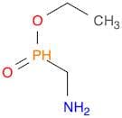Phosphinic acid, (aminomethyl)-, ethyl ester (9CI)