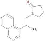 Cyclopentanone, 2-[2-(1-naphthalenyl)propyl]-