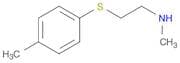Ethanamine, N-methyl-2-[(4-methylphenyl)thio]-