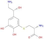 L-Cysteine, S-[5-[(1R)-2-amino-1-hydroxyethyl]-2,3-dihydroxyphenyl]-