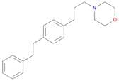 Morpholine, 4-[3-[4-(2-phenylethyl)phenyl]propyl]-