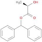 Propanoic acid, 2-hydroxy-, diphenylmethyl ester, (2R)-