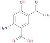 Benzoic acid, 5-acetyl-2-amino-4-hydroxy-