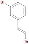 Benzene, 1-bromo-3-[(1E)-2-bromoethenyl]-