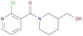 (2-Chloro-pyridin-3-yl)-(3-hydroxymethyl-piperidin-1-yl)-methanone