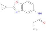 N-(2-Cyclopropylbenzo[d]oxazol-5-yl)acrylamide