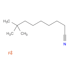 Iron(1+), (8,8-dimethylnonanenitrile)-