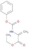 2-Propenoic acid, 2-[(phenoxycarbonyl)amino]-, ethyl ester