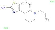 Thiazolo[4,5-f]quinolin-2-amine, 4,5,5a,6,7,8-hexahydro-6-propyl-, dihydrochloride, (S)- (9CI)
