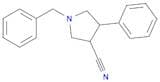 3-Pyrrolidinecarbonitrile, 4-phenyl-1-(phenylmethyl)-