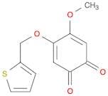 3,5-Cyclohexadiene-1,2-dione, 4-methoxy-5-(2-thienylmethoxy)-