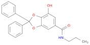 1,3-Benzodioxole-5-carboxamide, 7-hydroxy-2,2-diphenyl-N-propyl-