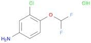 3-Chloro-4-(difluoromethoxy)aniline, HCl