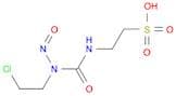 Ethanesulfonic acid, 2-[[[(2-chloroethyl)nitrosoamino]carbonyl]amino]-