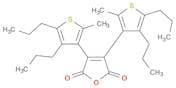 2,5-Furandione, 3,4-bis(2-methyl-4,5-dipropyl-3-thienyl)-