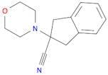 2-Morpholino-2,3-dihydro-1H-indene-2-carbonitrile