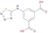 1,3-Benzenedicarboxylic acid, 5-(1,2,3,4-thiatriazol-5-ylamino)-