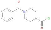 4-Piperidinecarbonyl chloride, 1-benzoyl-