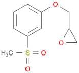 2-[(3-methylsulfonylphenoxy)methyl]oxirane