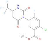 Methyl 2-chloro-5-(2,6-dioxo-4-(trifluoromethyl)-2,3-dihydropyrimidin-1(6H)-yl)-4-fluorobenzoate