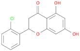 4H-1-Benzopyran-4-one, 2-(2-chlorophenyl)-2,3-dihydro-5,7-dihydroxy-