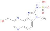 Sulfamic acid, N-[8-(hydroxymethyl)-3-methyl-3H-imidazo[4,5-f]quinoxalin-2-yl]-