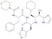 L-Histidinamide, N-(4-morpholinylcarbonyl)-L-phenylalanyl-N-[1-(cyclohexylmethyl)-2-hydroxy-2-(1H-…