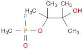 Phosphonofluoridic acid, methyl-, 2-hydroxy-1,1,2-trimethylpropyl ester (9CI)
