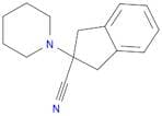 2-(Piperidin-1-yl);-2,3-dihydro-1H-indene-2-carbonitrile