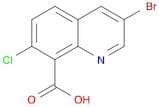8-Quinolinecarboxylic acid, 3-bromo-7-chloro-
