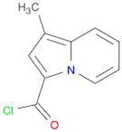 1-Methylindolizine-3-carbonyl chloride