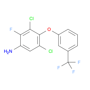 Benzenamine, 3,5-dichloro-2-fluoro-4-[3-(trifluoromethyl)phenoxy]-