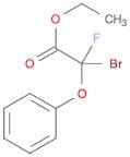 Acetic acid, 2-bromo-2-fluoro-2-phenoxy-, ethyl ester