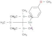 Benzene, 1-[iodo[tris(trimethylsilyl)methyl]silyl]-4-methoxy-