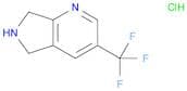 5H-Pyrrolo[3,4-b]pyridine, 6,7-dihydro-3-(trifluoromethyl)-, hydrochloride (1:1)