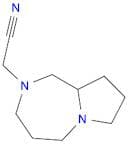 1H-Pyrrolo[1,2-a][1,4]diazepine-2(3H)-acetonitrile, hexahydro-
