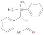 2-Butanone, 4-(dimethylphenylsilyl)-4-phenyl-, (4R)-