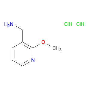 3-Pyridinemethanamine, 2-methoxy-, hydrochloride (1:2)