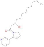 1-Dodecanone, 3-hydroxy-1-[2-(3-pyridinyl)-1-pyrrolidinyl]-