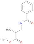 Propanoic acid, 3-(benzoylamino)-2-methyl-, methyl ester
