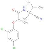 Propanamide, N-(1-cyano-1,2-dimethylpropyl)-2-(2,4-dichlorophenoxy)-