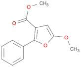 3-Furancarboxylic acid, 5-methoxy-2-phenyl-, methyl ester