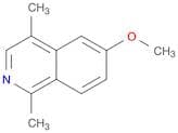 Isoquinoline, 6-methoxy-1,4-dimethyl-