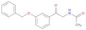 N-(2-(3-(benzyloxy)phenyl)-2-oxoethyl)acetamide