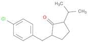 Cyclopentanone, 2-[(4-chlorophenyl)methyl]-5-(1-methylethyl)-