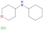 2H-Pyran-4-amine, N-cyclohexyltetrahydro-, hydrochloride (1:1)