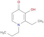 4(1H)-Pyridinone, 2-ethyl-3-hydroxy-1-propyl-
